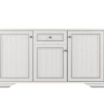 Comoda White 3D1S, Mdf Alb-antichizat