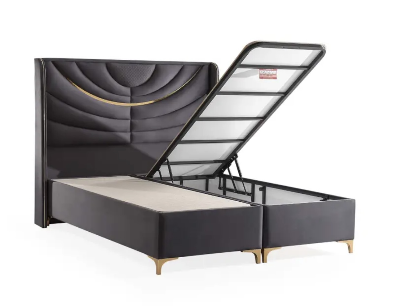 Screenshot Pat “Toscana” tapițat, 160x200 cu ladă de depozitare - imagine 8