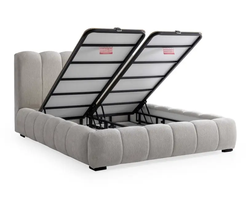 IMG_7592 Pat “Comfort” tapițat, 160x200 cu ladă de depozitare - imagine 9