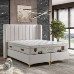 Pat “Monaco”, 160x200 cu ladă de depozitare