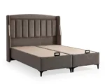 Pat Aura 160x200cm, Pat tapițat cu lada de depozitare - imagine 4